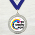 Medalla de Metal Personalizada de 2.5" con Cinta MDL751